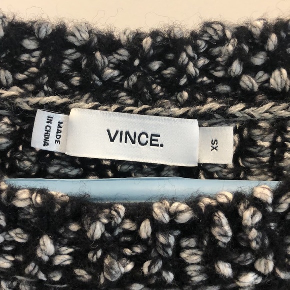 Vince Open Knit Popcorn Drop Shoulder Crew Sweater (size XS) - Picture 5 of 7